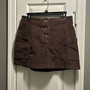 Brown skirt